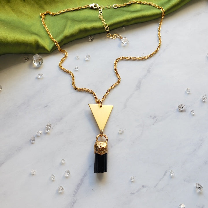 Black Tourmaline Necklace Necklace Shop Dreamers of Dreams