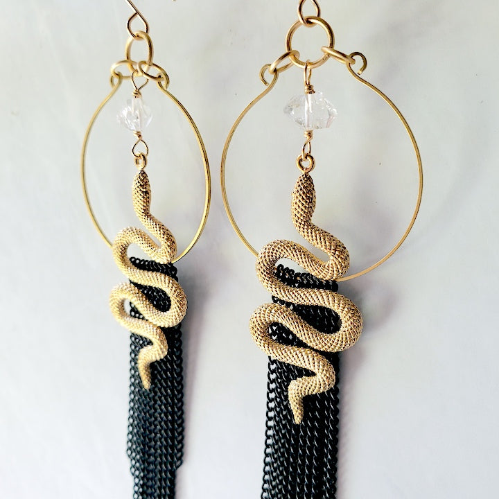 Rising Snake Earrings Earrings Shop Dreamers of Dreams
