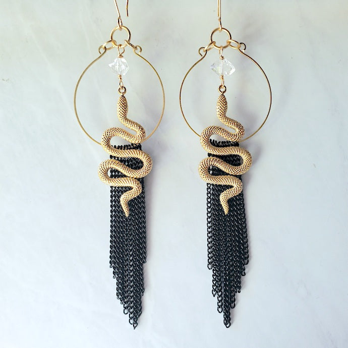 Rising Snake Earrings Earrings Shop Dreamers of Dreams