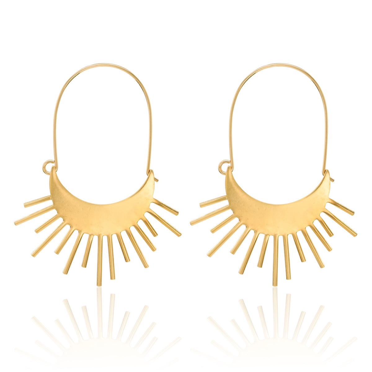 Eclipse Ray Earrings - Large Earrings Shop Dreamers of Dreams