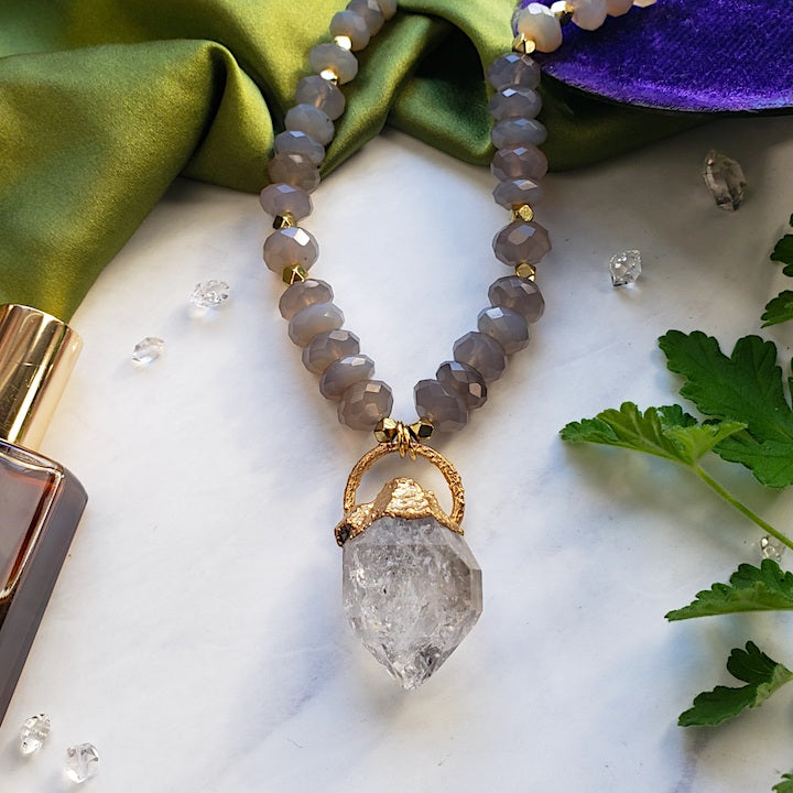 Diamond Quartz Elevate Necklace Necklace Shop Dreamers of Dreams