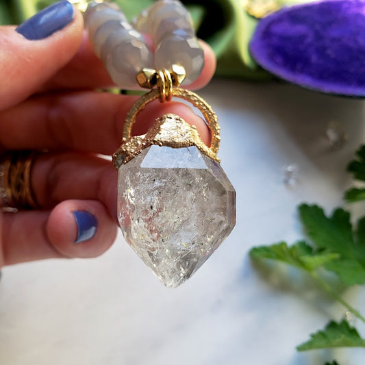 Diamond Quartz Elevate Necklace Necklace Shop Dreamers of Dreams