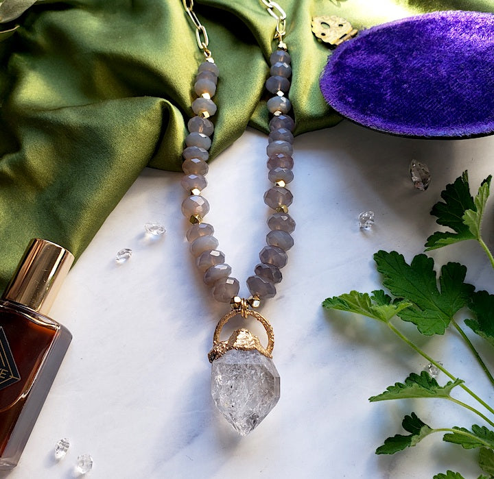 Diamond Quartz Elevate Necklace Necklace Shop Dreamers of Dreams