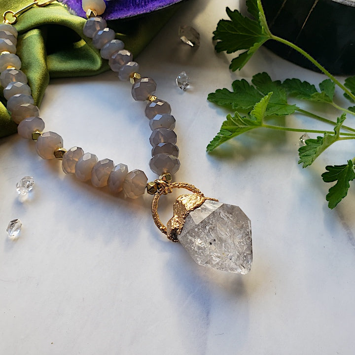 Diamond Quartz Elevate Necklace Necklace Shop Dreamers of Dreams
