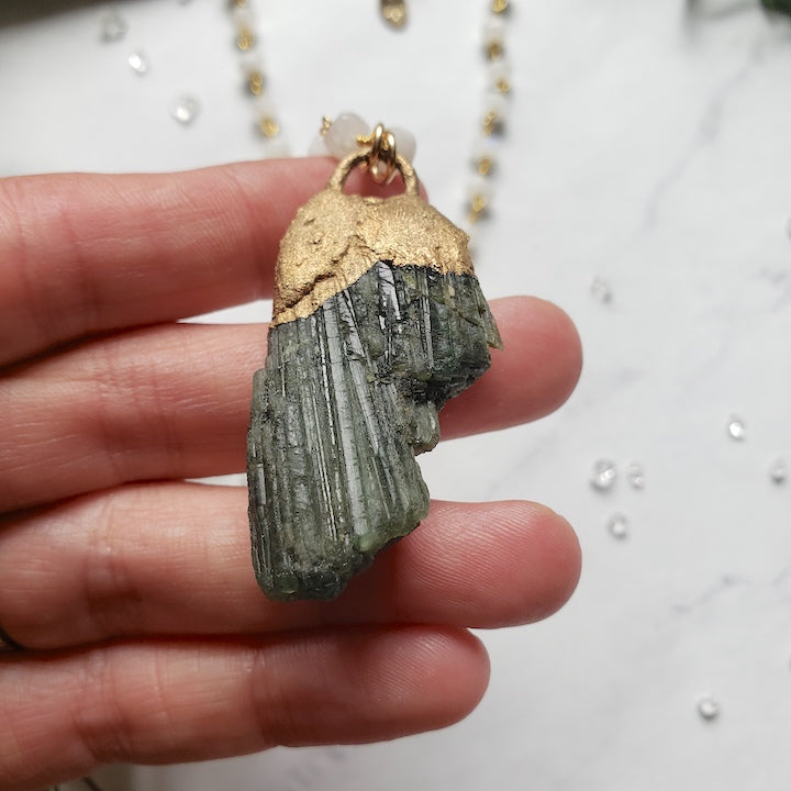 Emerald Oracle Necklace Necklaces Shop Dreamers of Dreams