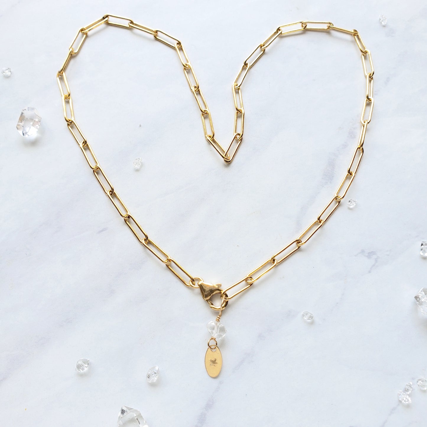 Adele Paperclip Chain Necklace Necklace Shop Dreamers of Dreams