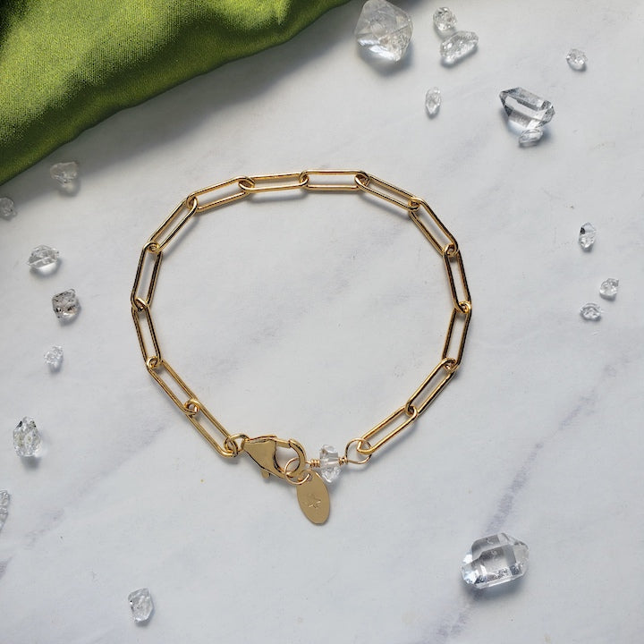 Adele Paperclip Chain Bracelet Bracelet Shop Dreamers of Dreams