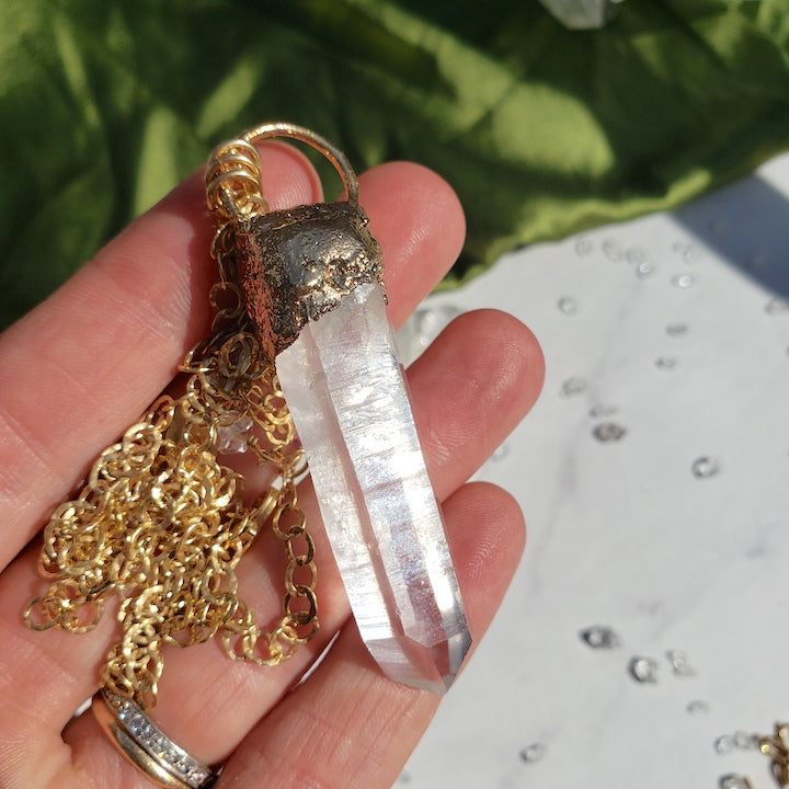 Pure Light Lemurian Necklace Necklaces Shop Dreamers of Dreams