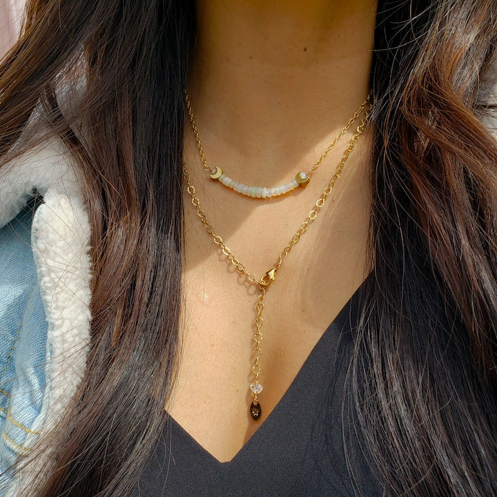 Opal Moon Choker Necklace Necklace Shop Dreamers of Dreams