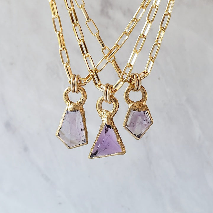 Amethyst Serenity Pendant Necklace Necklace Shop Dreamers of Dreams