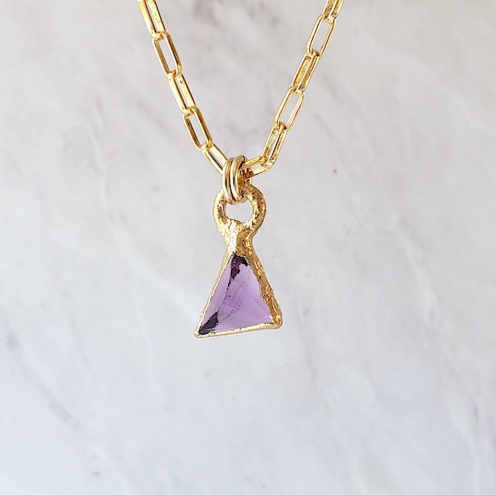Amethyst Serenity Pendant Necklace Necklace Shop Dreamers of Dreams
