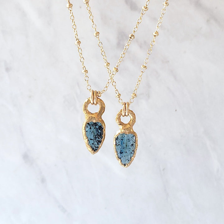 Blue Kyanite Water Goddess Necklace Necklace Shop Dreamers of Dreams