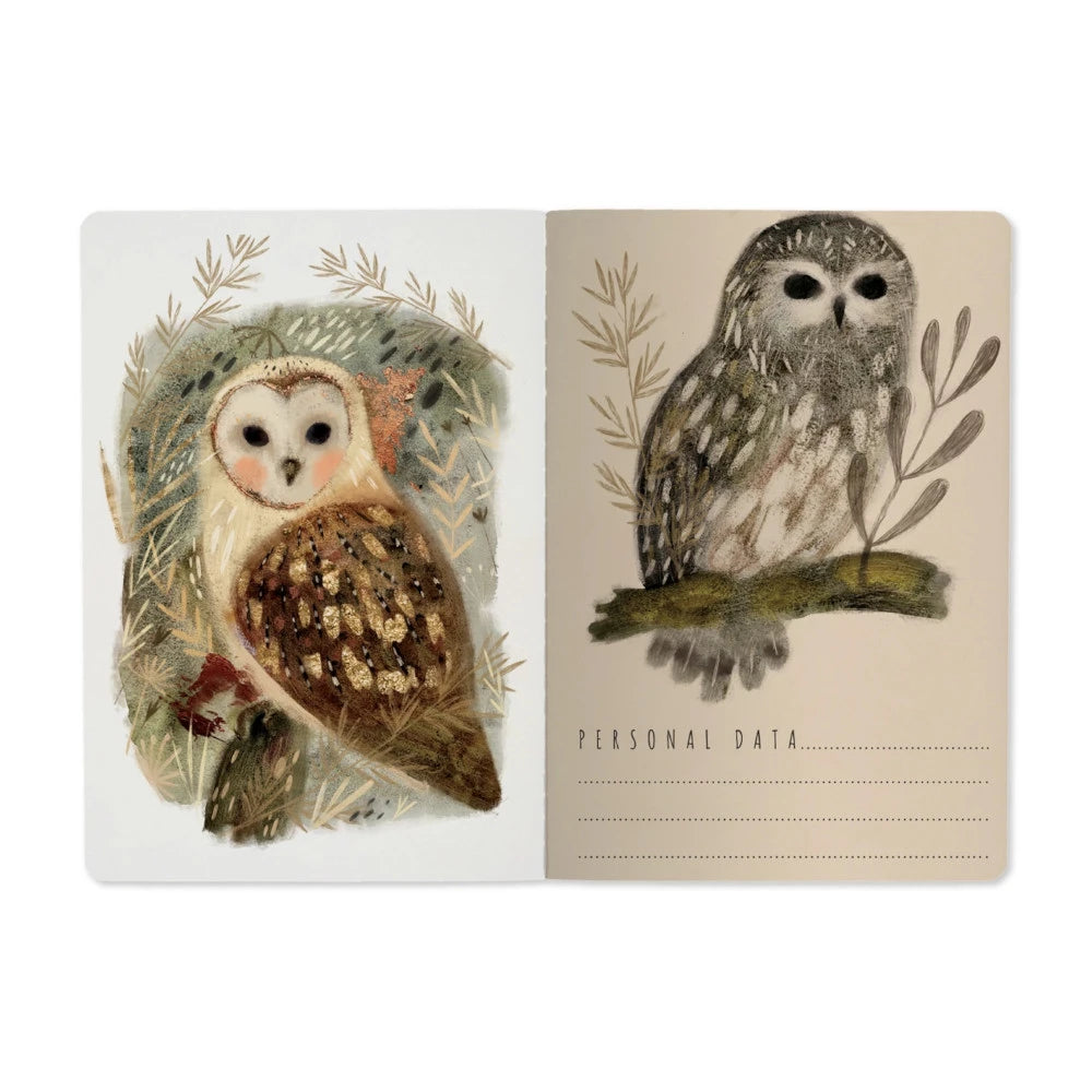 Mystic Owl Notebook + Pen Gift Set Art Shop Dreamers of Dreams