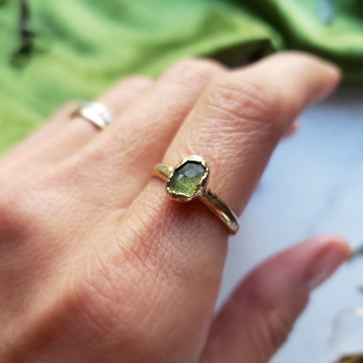 Peridot Prism Ring RING Shop Dreamers of Dreams