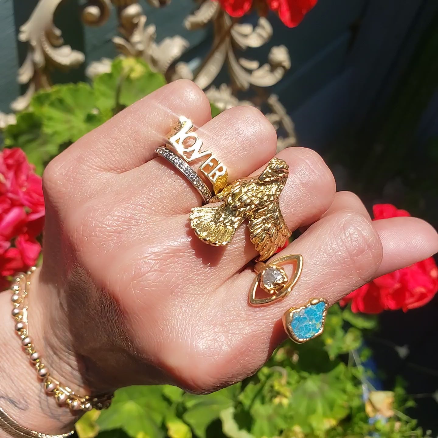 Hawk Spirit Ring Ring Shop Dreamers of Dreams