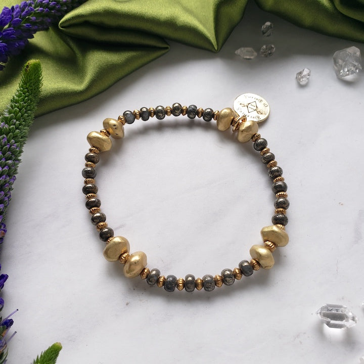 Pyrite Protection Bracelet Bracelet Shop Dreamers of Dreams