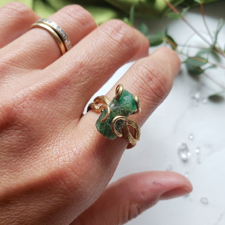 Emerald Intuition Ring Ring Shop Dreamers of Dreams