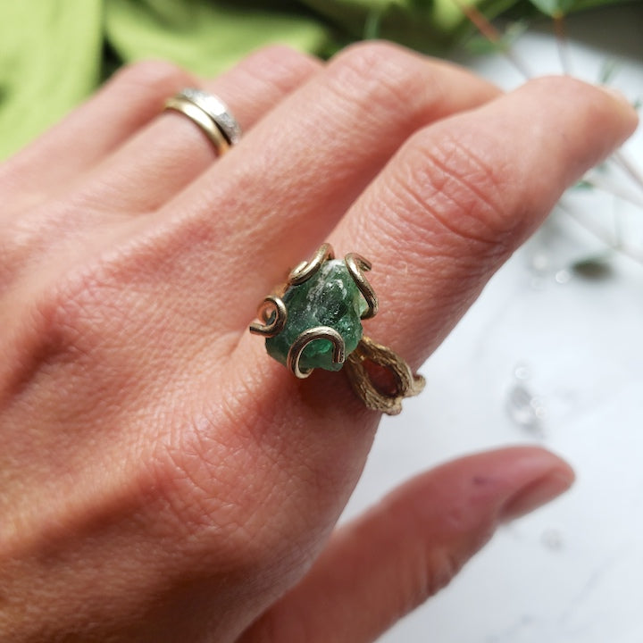Emerald Heart Ring Ring Shop Dreamers of Dreams