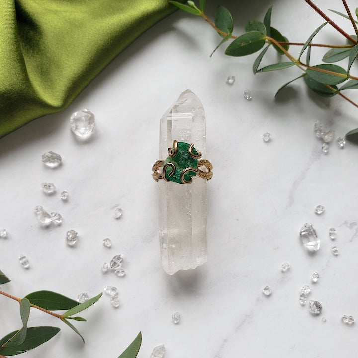 Emerald Prosperity Ring Ring Shop Dreamers of Dreams