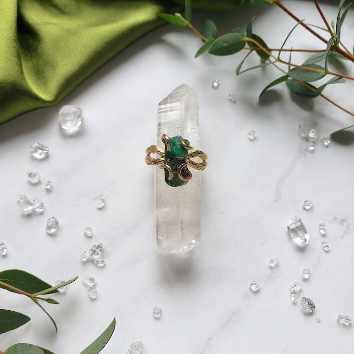 Emerald Intuition Ring Ring Shop Dreamers of Dreams