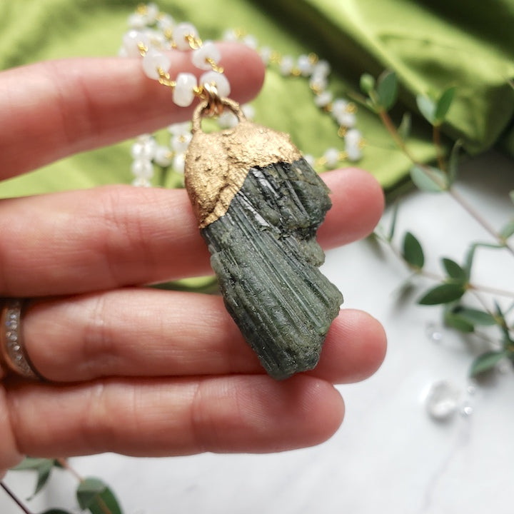 Emerald Oracle Necklace Necklaces Shop Dreamers of Dreams