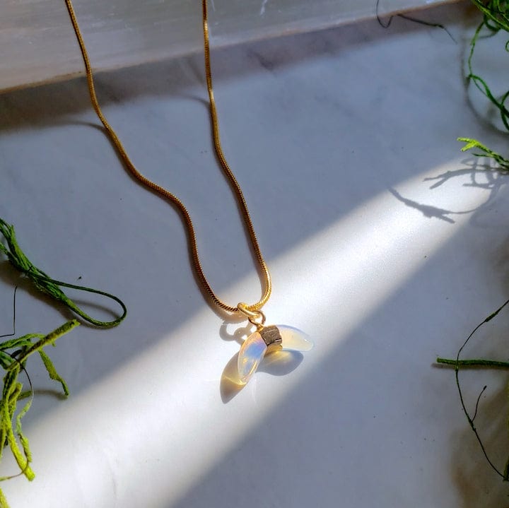 Opalite Dream Moon Necklace Necklace Shop Dreamers of Dreams