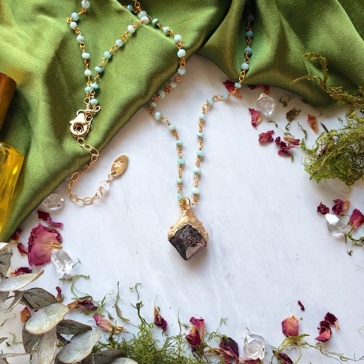 Garnet Hierophant Necklace Necklace Shop Dreamers of Dreams