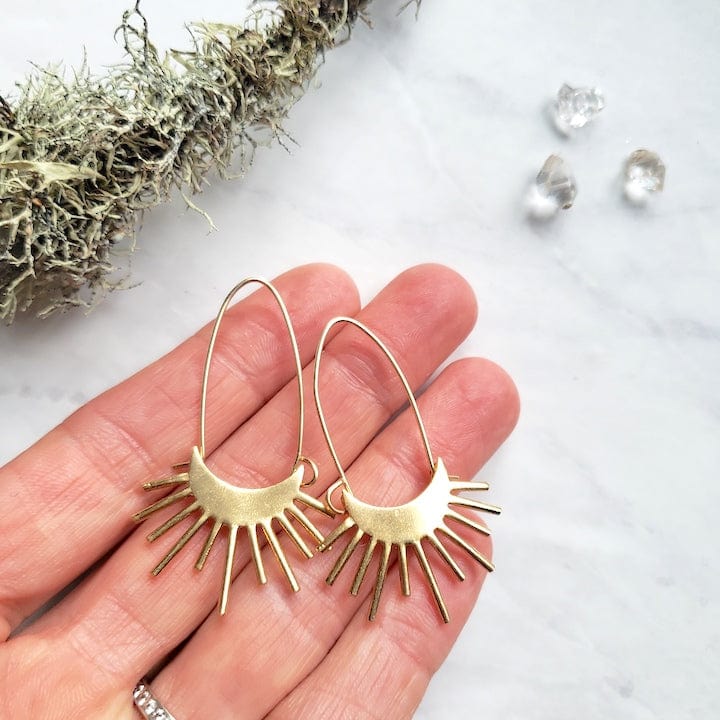 Eclipse Ray Earrings - Petite Earrings Shop Dreamers of Dreams