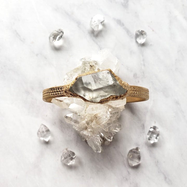 Herkimer Cuff Bracelet Bracelet Shop Dreamers of Dreams