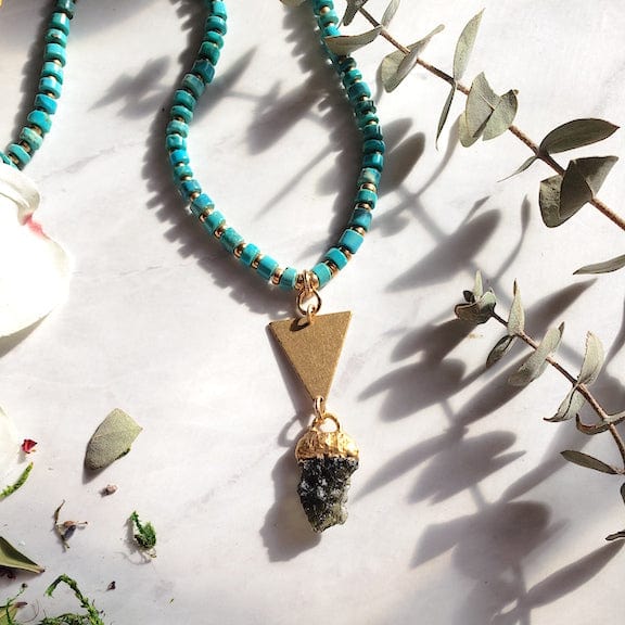 Celestial Earth Moldavite Necklace Necklace Shop Dreamers of Dreams