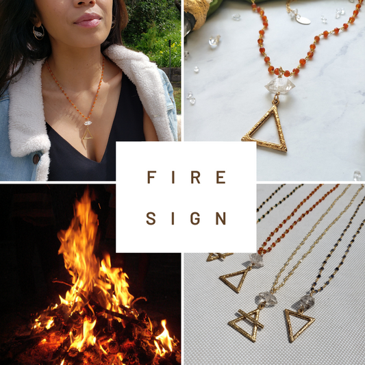 Fire Sign Astrology | Fire Element Jewelry