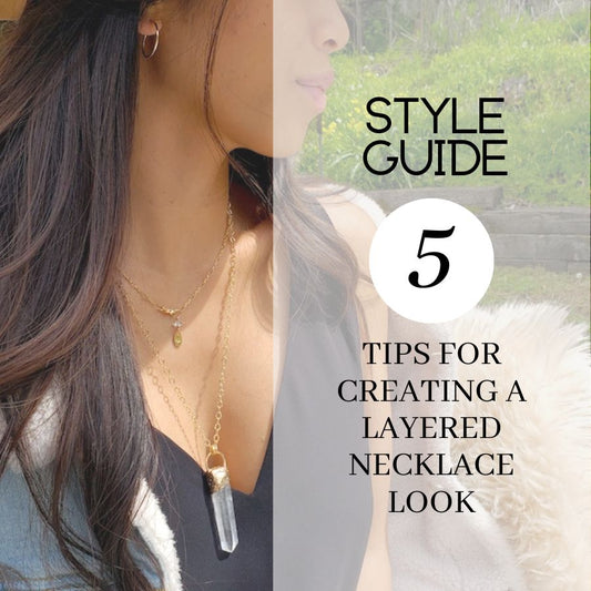 5 tips for  layering necklaces like a stylist
