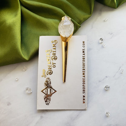 Small Herkimer Hair Clip Hair Clip Shop Dreamers of Dreams