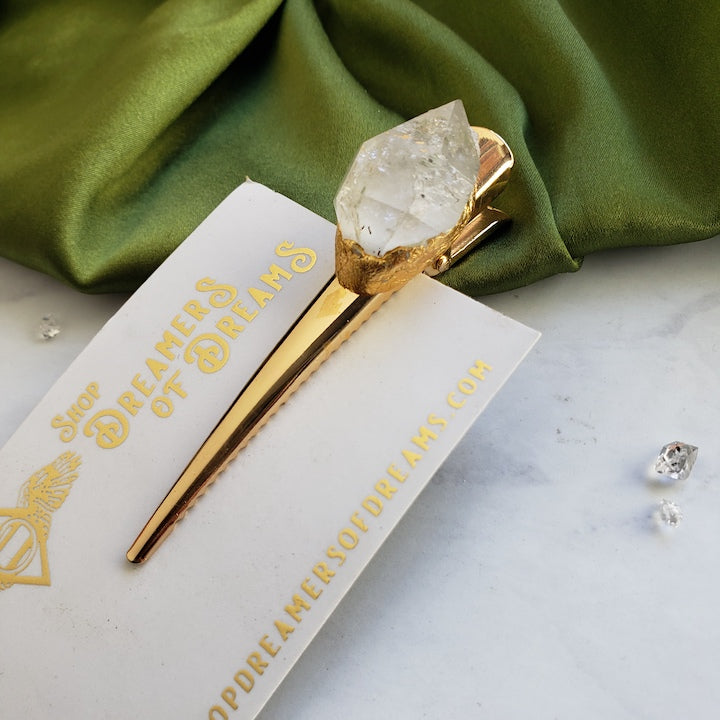 Small Herkimer Hair Clip Hair Clip Shop Dreamers of Dreams