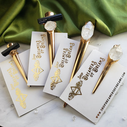 Small Herkimer Hair Clip Hair Clip Shop Dreamers of Dreams