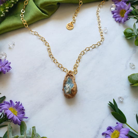 Raw Opal Nugget Necklace