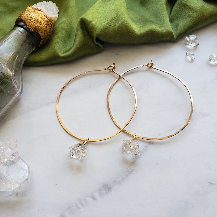 Shine On Gold Hoop Earrings Hoop Earrings Shop Dreamers of Dreams