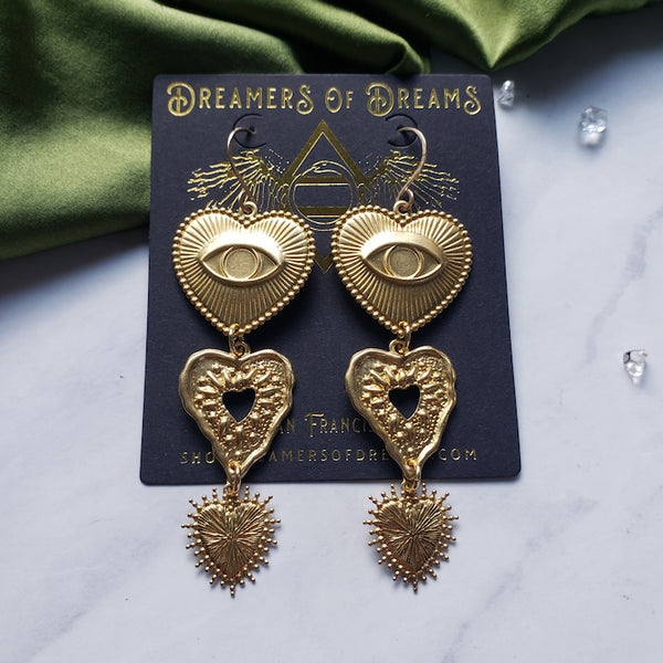 Third Eye Fortune Earrings Earrings Shop Dreamers of Dreams
