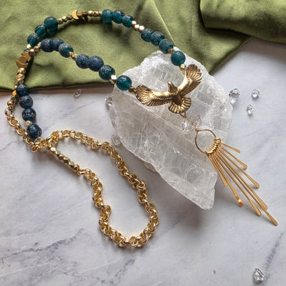 Hawk Spirit Totem Necklace Necklace Shop Dreamers of Dreams