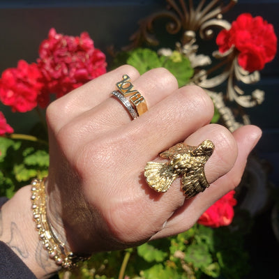 Hawk Spirit Ring Ring Shop Dreamers of Dreams