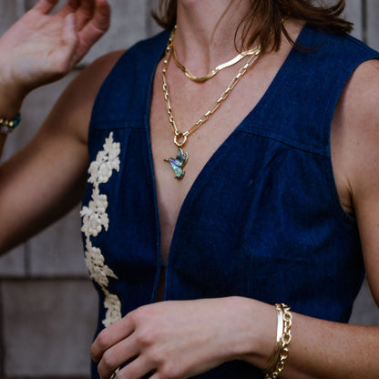 Petite Hummingbird Spirit Necklace Necklace Shop Dreamers of Dreams