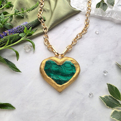 Malachite Courage Necklace