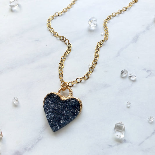 Crystal Heart Pendant Necklace Shop Dreamers of Dreams