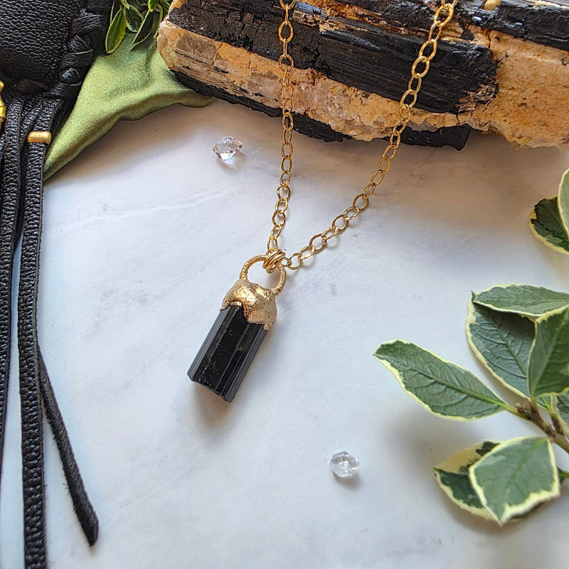 Black Tourmaline Necklace