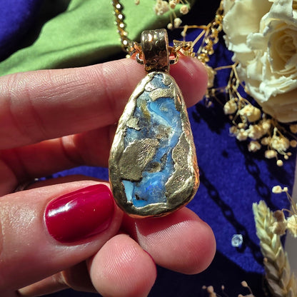 Boulder Opal Canyon Necklace