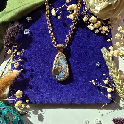 Boulder Opal Canyon Necklace