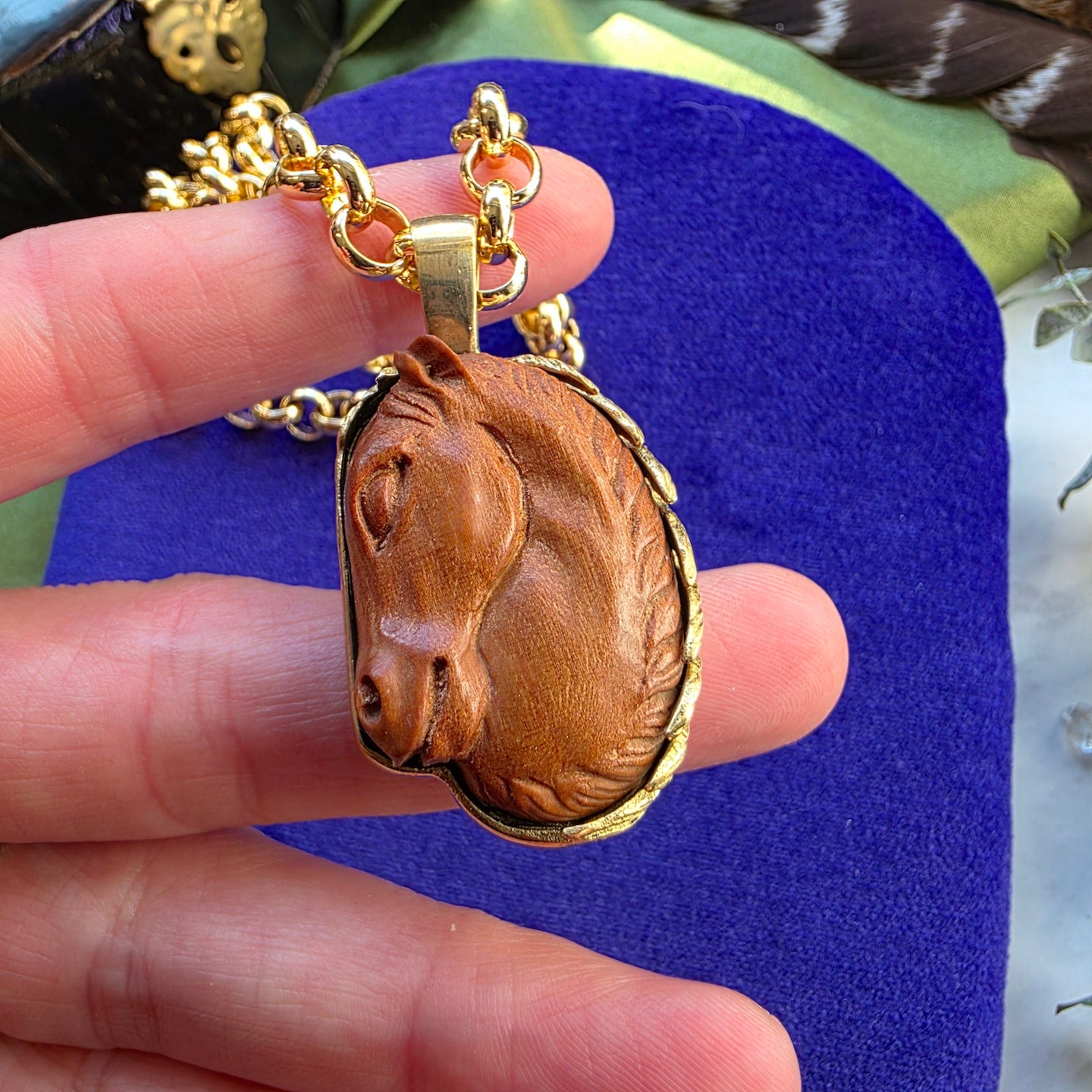 Wild Horse Spirit | Heart + Sacred Freedom Necklace Shop Dreamers of Dreams