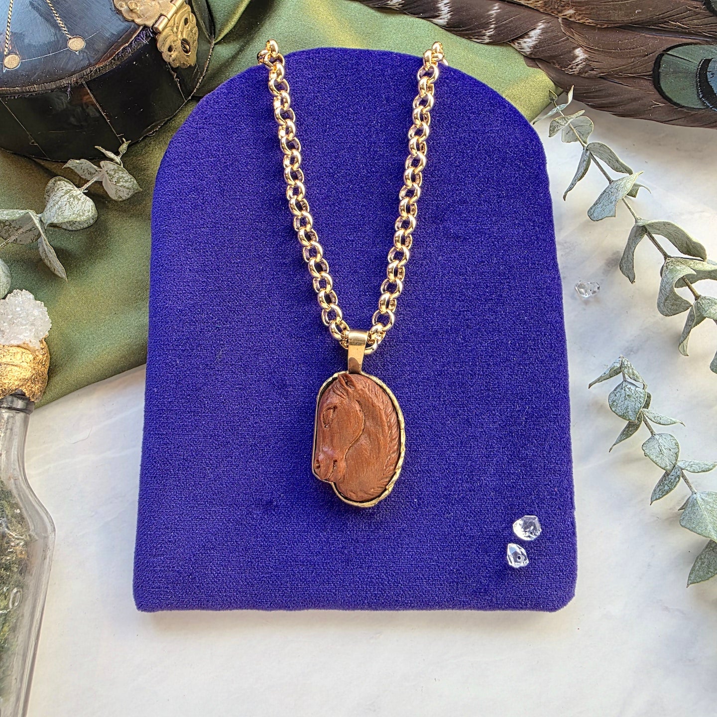 Wild Horse Spirit | Heart + Sacred Freedom Necklace Shop Dreamers of Dreams