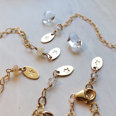 Mini Lemurian Seed Necklace Necklaces Shop Dreamers of Dreams