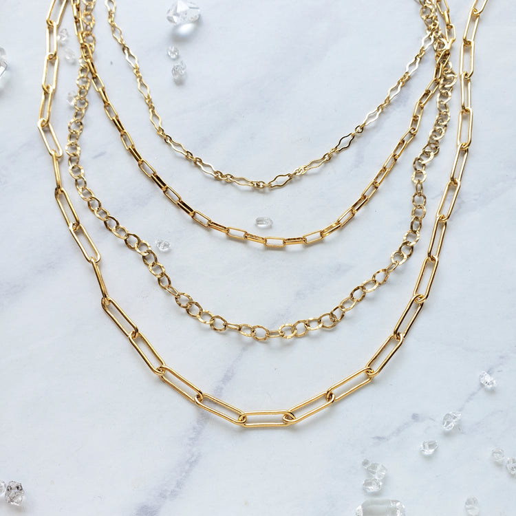 Stacked Chain How to Layer Necklaces Like a Stylist| Get the perfect Necklace Stack ...